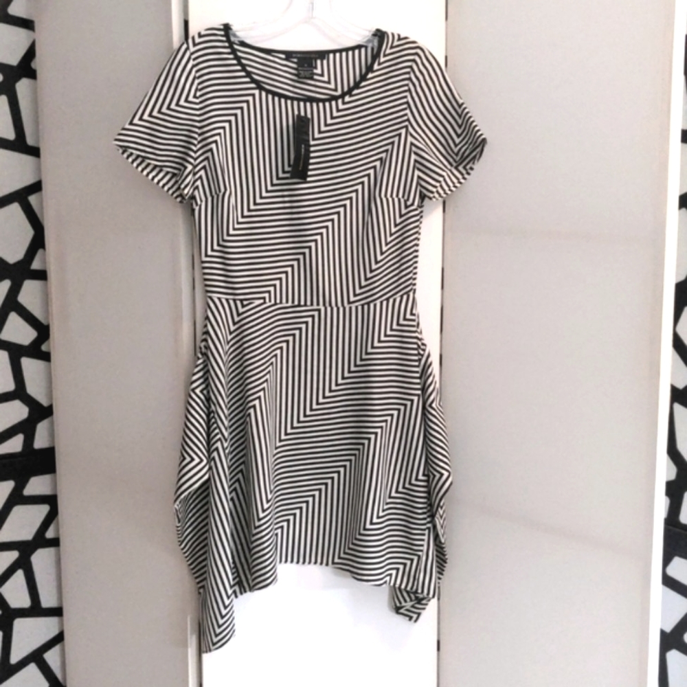 BCBGMAXAZARIA Asymmetrical Dress NWT